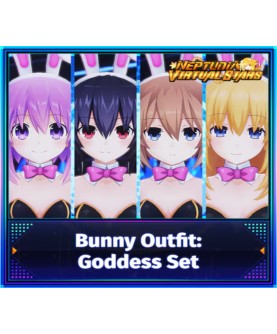 Neptunia Virtual Stars - Bunny Outfit: Goddess Set DLC Steam Key EUROPE